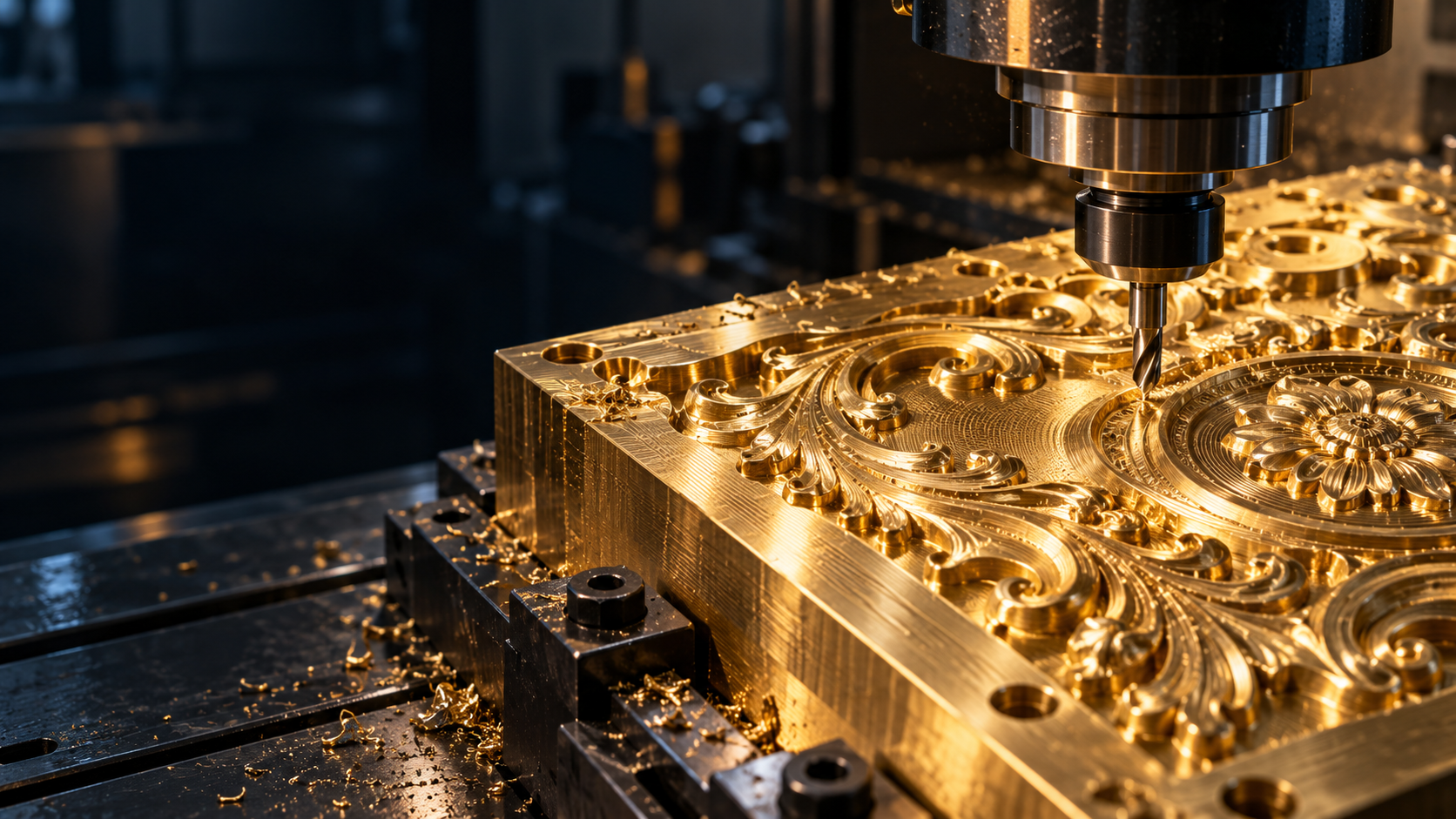 Máy CNC gia công khuôn đồng